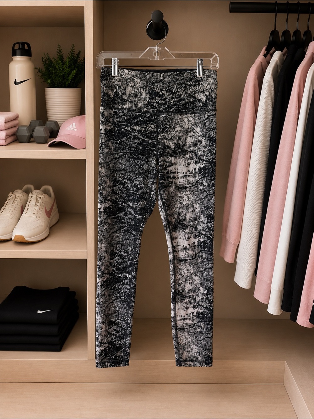 Athleta Ultra High Rise Elation Tight in Glades Print